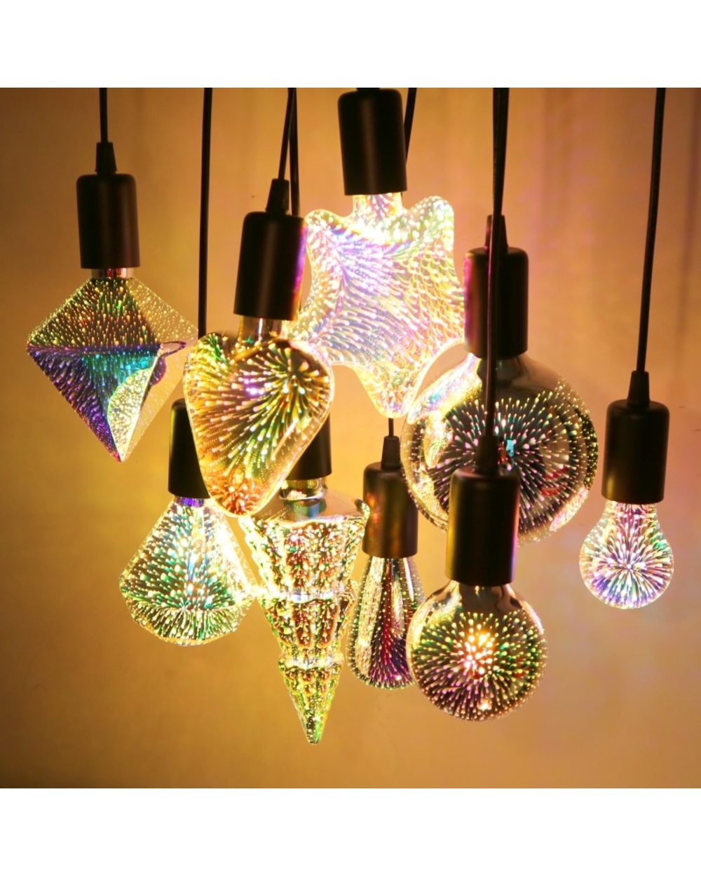 3D Decoration LED Bulb Christmas Tree front-5