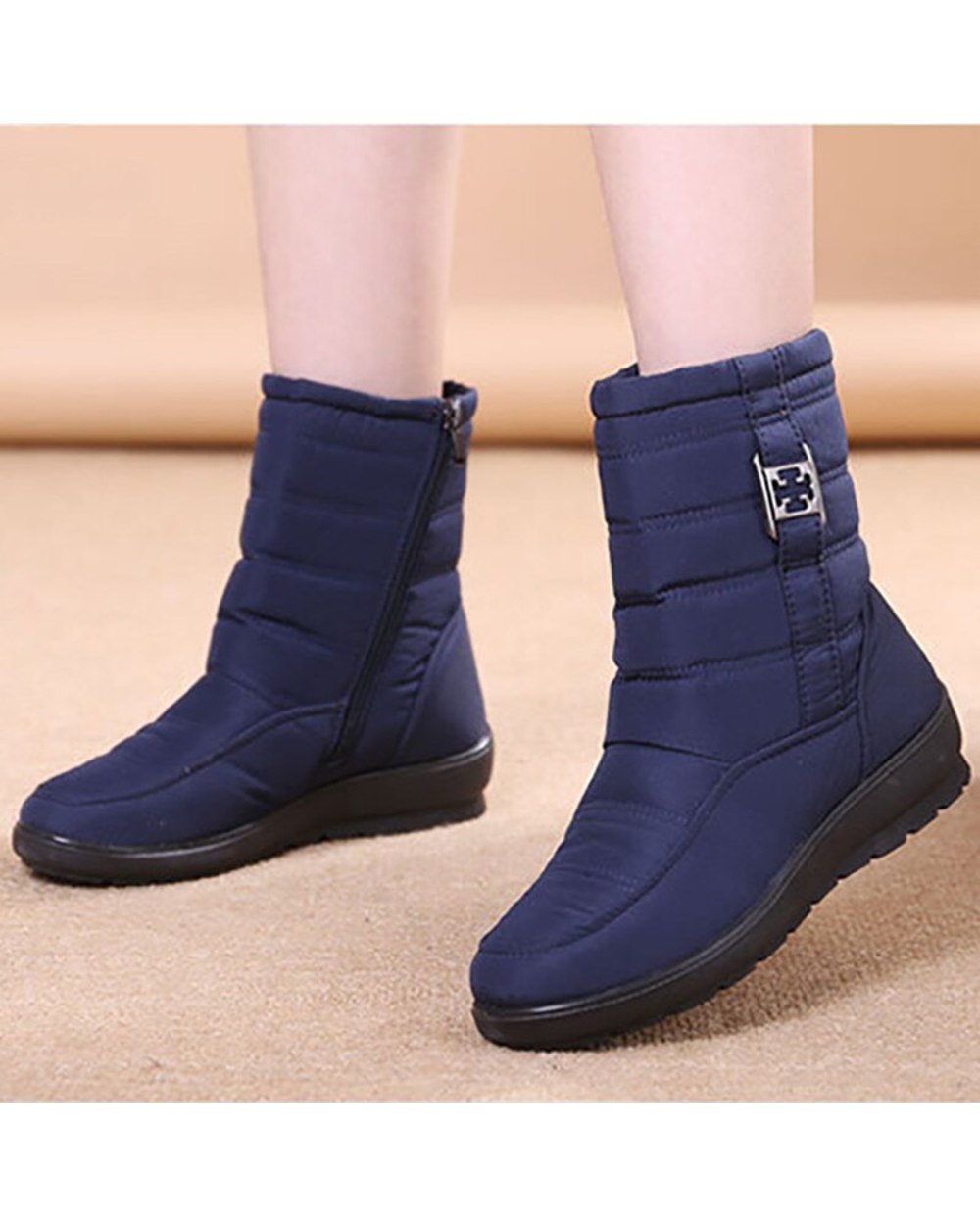 Winter Women Boots 2022 New Ankle Boots For Women Winter Shoes Warm Fur