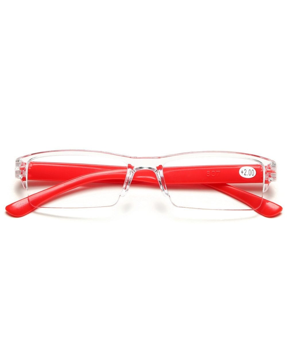 2021Presbyopic Eyewear Portable Ultralight Presbyopia Eyeglasses Square Reading Glassses For Men Women With+1+1.5+2+2. front-5