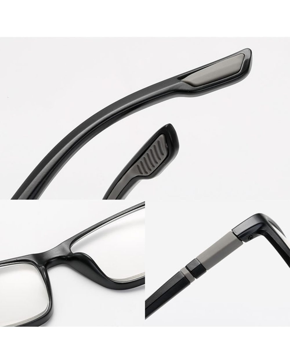 Vintage Tr90 Reading Glasses Women Men Anti Blue Light Presbyopia Eyeglasses Bifocal Near Far Hyperopia Eyewear +1.5 2. front-4