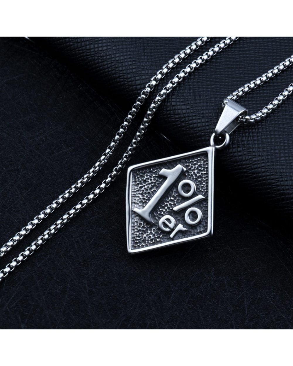 1% Er Biker Necklace front-3