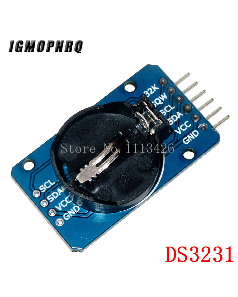 Ds3231 At24c32 Iic Module Precision Clock Module Ds3231sn Memory Module Ds3231 Mini Module Real Time 3.3V/5V For Raspbe front-3