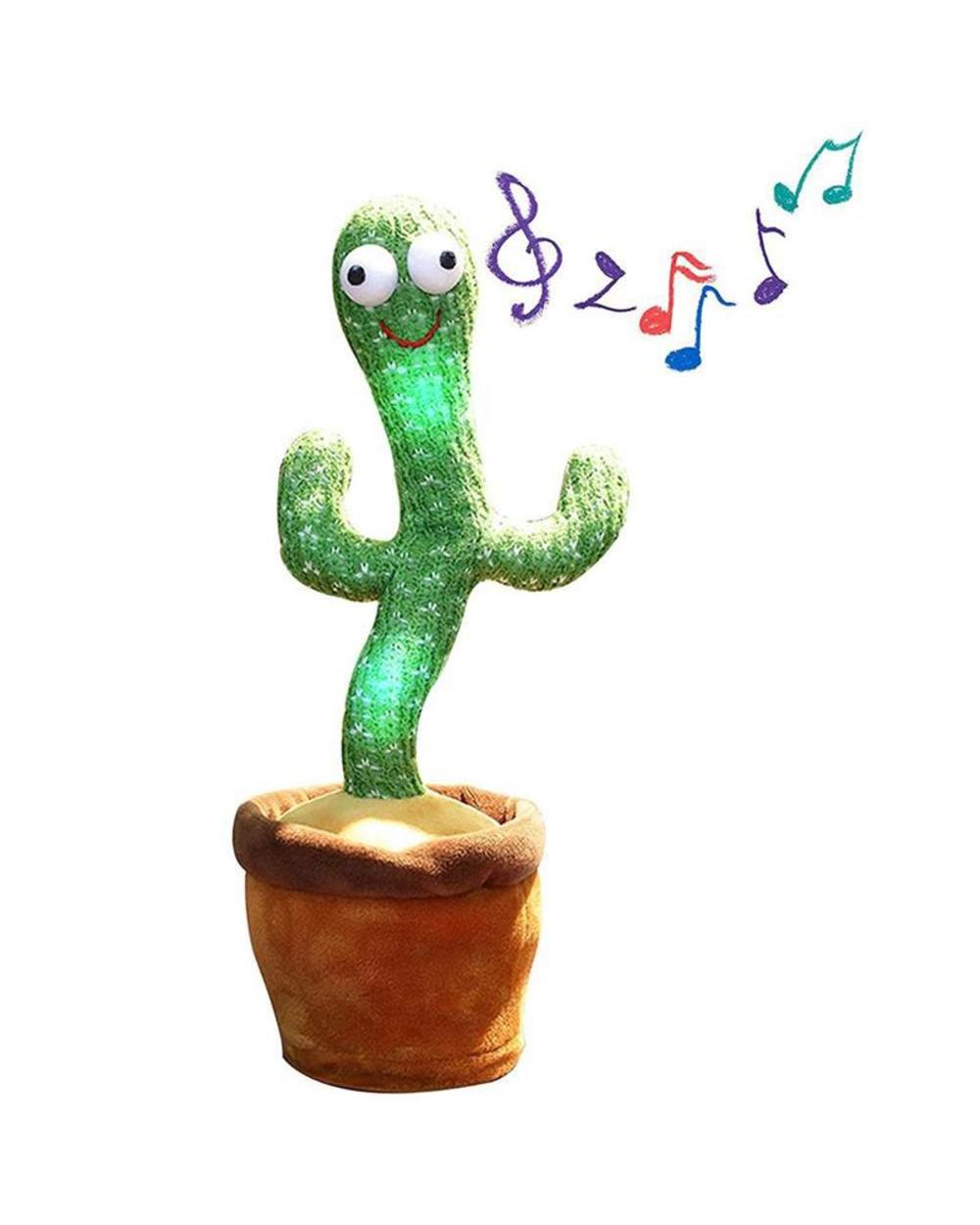 Lovely Dancing Cactus Doll Talking Toy front-0