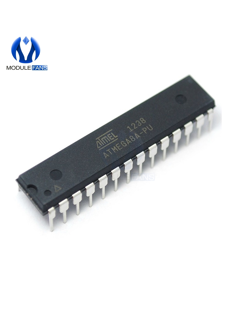Atmega8a-Pu Atmega8a Mega8a Dip-28 8-Bit With 8K Bytes In-System Programmable Flash Atmega8 Dip Original 28P 28Pin front-0