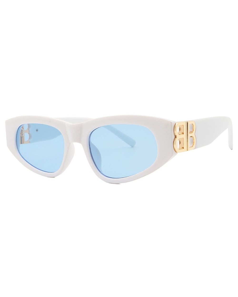 Retro Brand Cat Eye Steampunk Sunglasses Women Men Luxury Design front-4