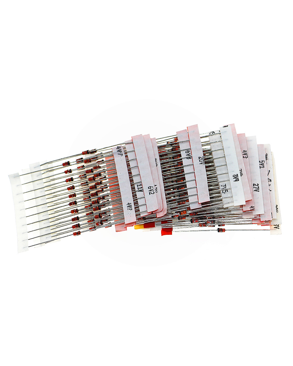 1W Zener Diode Assorted Kit (3V 3.3V 3.6V 5.1V 5.6V 7.5V 10V 12V 13V 15V 16V 18V 20V 22V 24V 30V 33V 39V) Assortment Set front-4