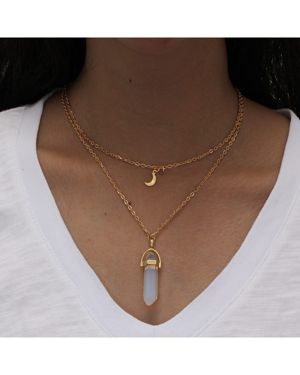 Chakra Necklace front-2