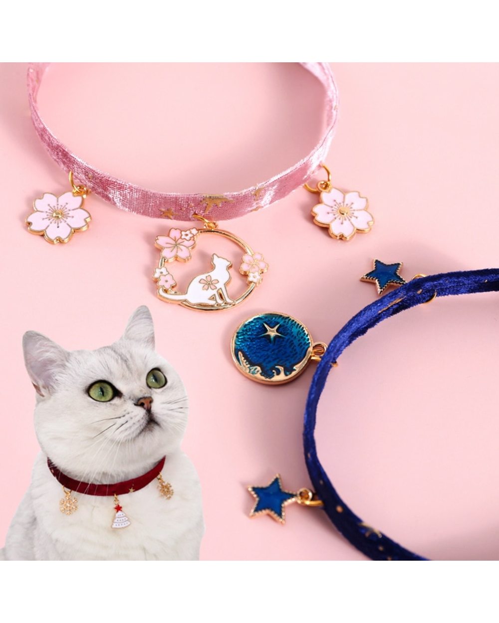 Adjustable Necklace For Cats Puppy front-0