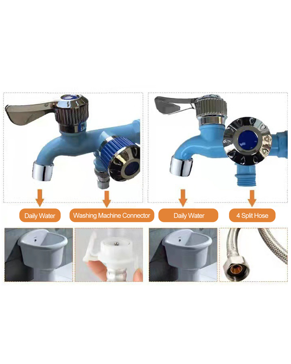 Multifunctional Dual Control Faucet front-3
