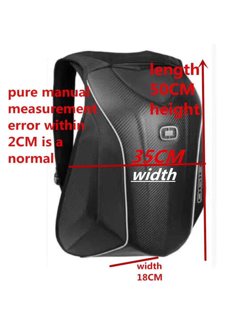 For Kawa Motorcycle Hard shell backpacks Moto Racing Backpack helmet bags front-2