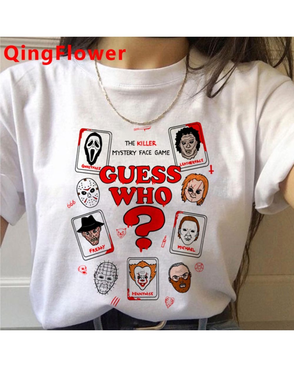 Horror Tshirt Women front-2