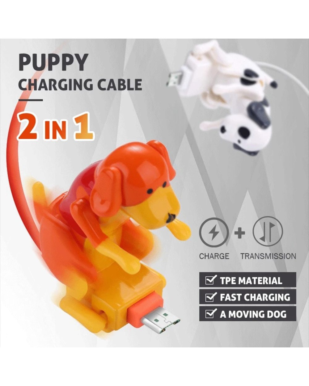 Dog Fast Charger Cable front-2