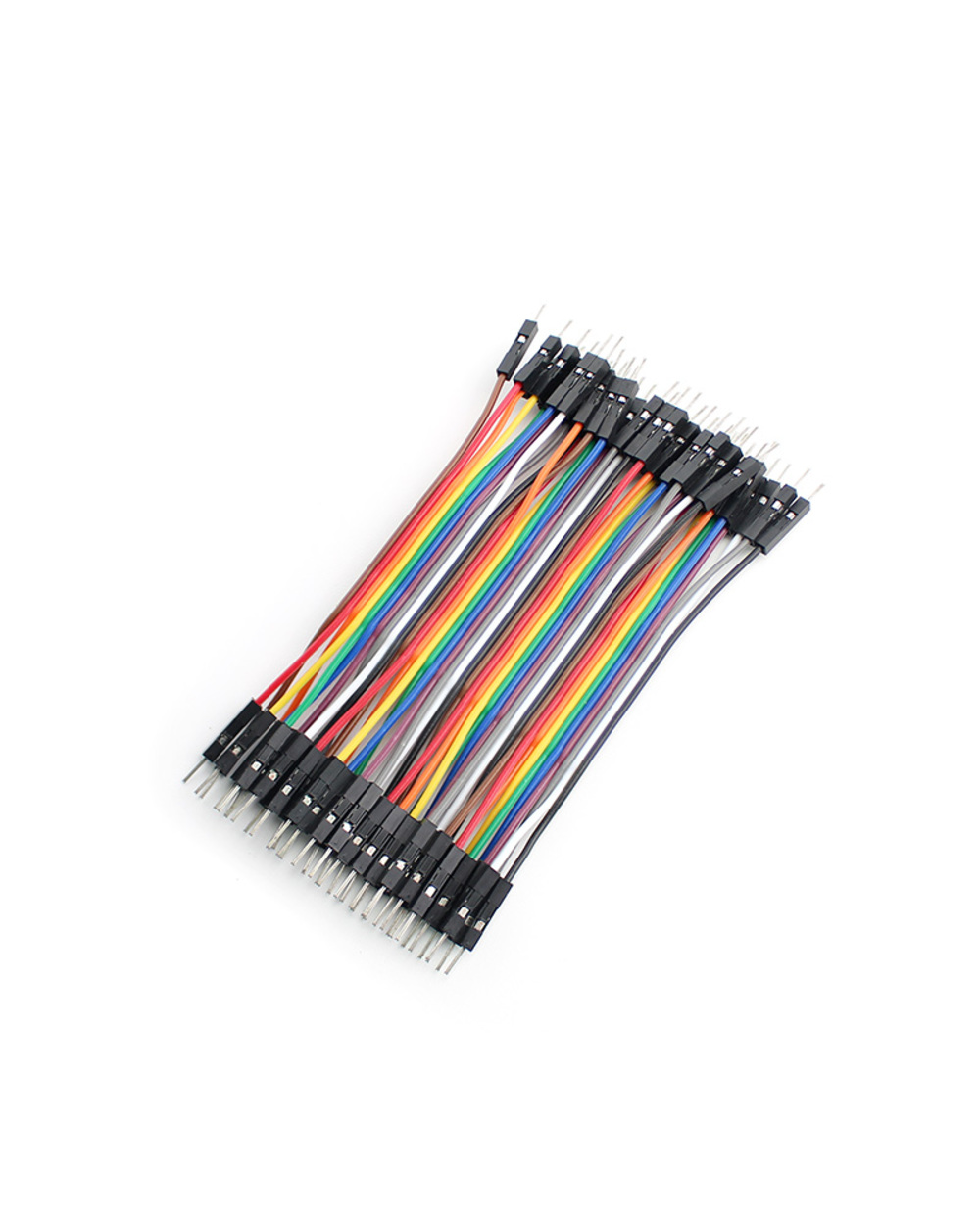 10Cm 20-120Pcs Dupont Line Male To Male + Male To Female And Female To Female Jumper Wire Dupont Cable For Arduino Diy front-5