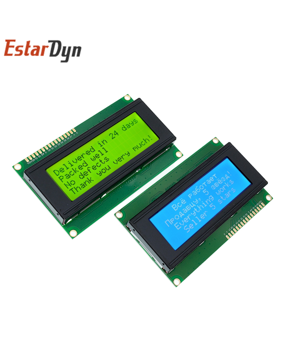 Lcd2004 Lcd Display Monitor 2004 20X4 5V Character Blue Backlight Screen Lcd2004 Led Blue/Yellow Green For Arduino Lc front-2