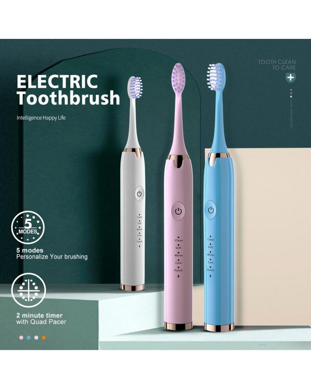 Electric Toothbrush Magnetic Levitation Ultrasonic Toothbrush Usb Rechargeable Waterproof Smart Toothbrush With Tooth B front-1