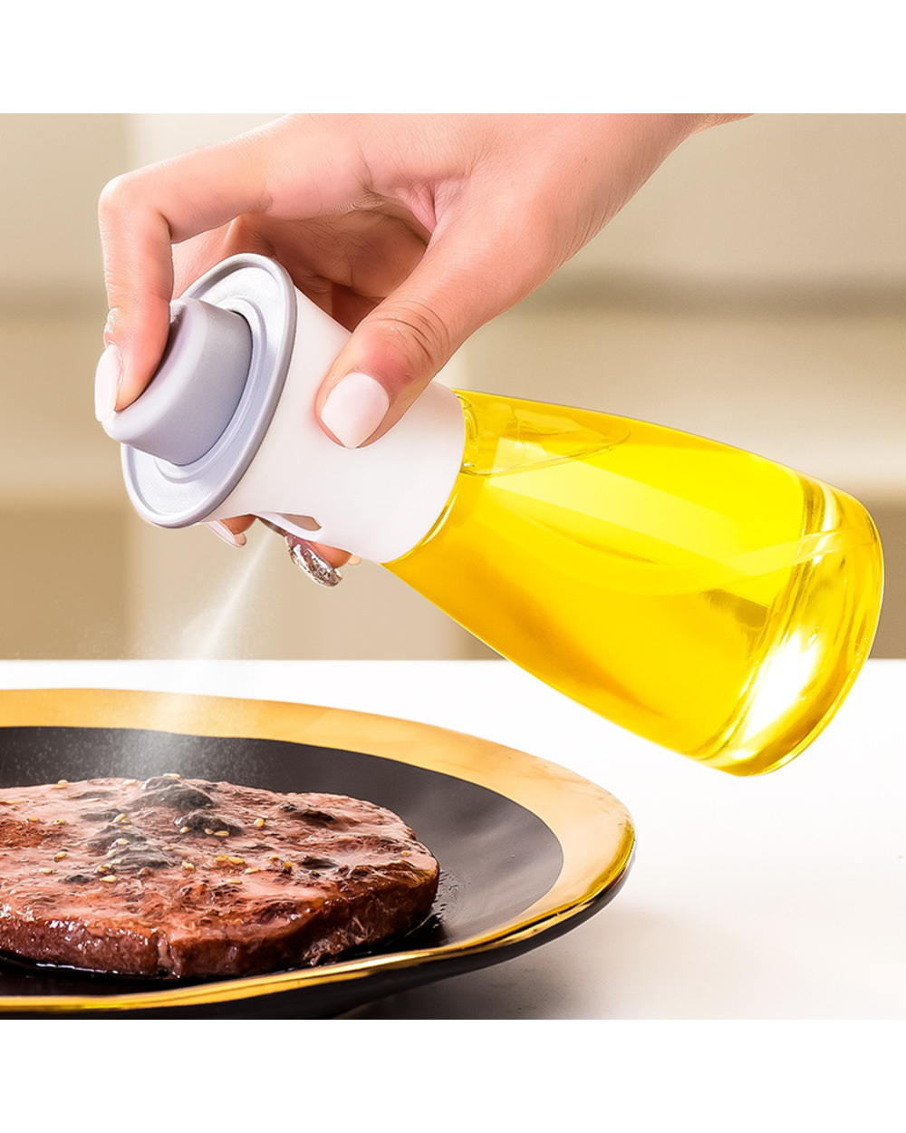 Kitchen Barbeque Oil Sprayer Bottle Pump Oil Pot Leak-Proof Grill Cooking For Bbq Sprayer Dispenser Cookware Tools Accr front-0