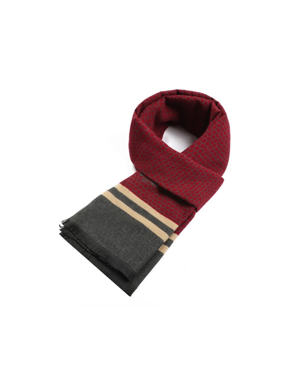 Couverture Fashion Design Bee Men Scarf Brand Luxury Business Casual Cachecol Cashmere Cotton Mens Shawl Wrap Winter S front-4