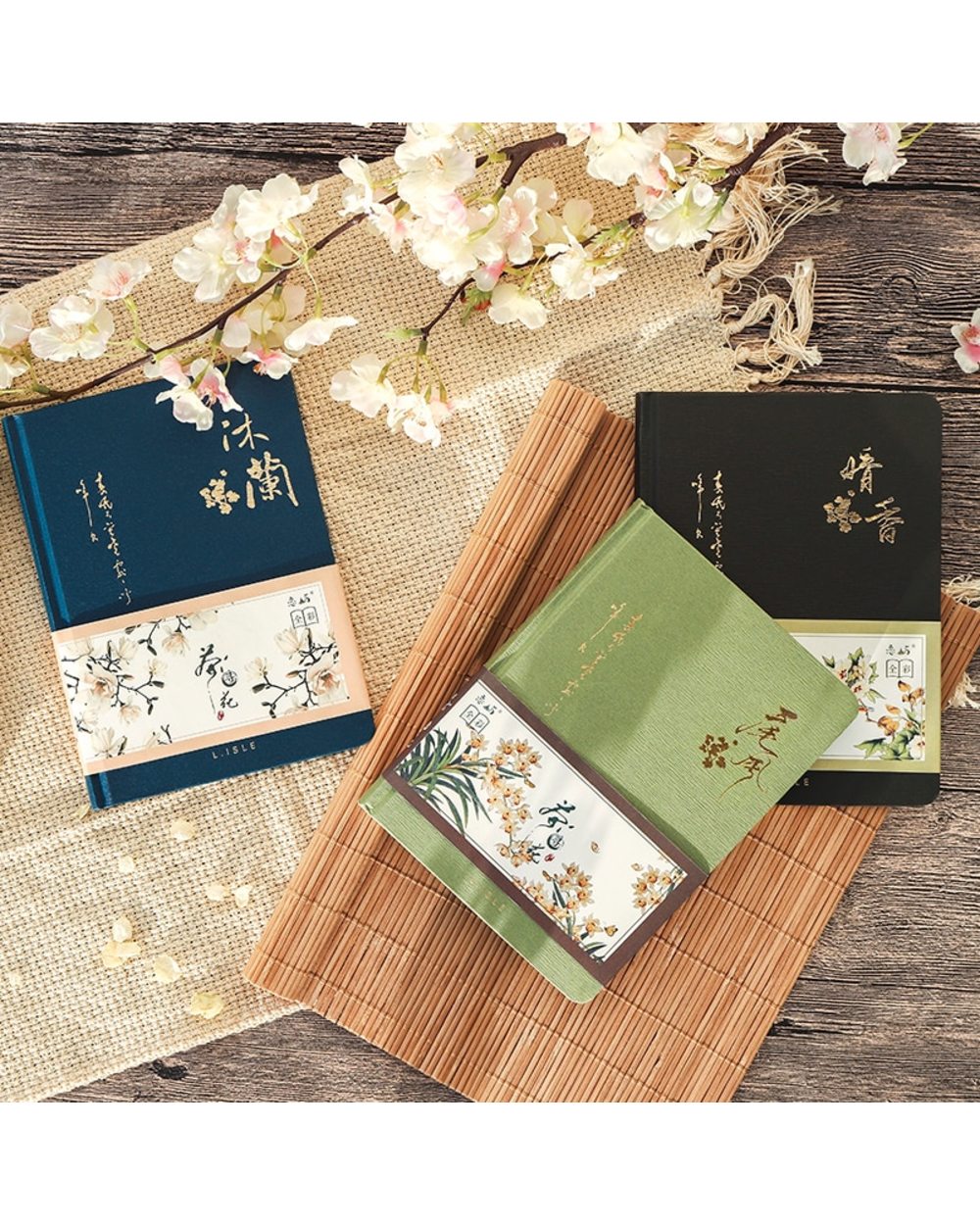 Chinese Style Creative Hardcover Diary Journal Weekly Planner Scrapbook front-3