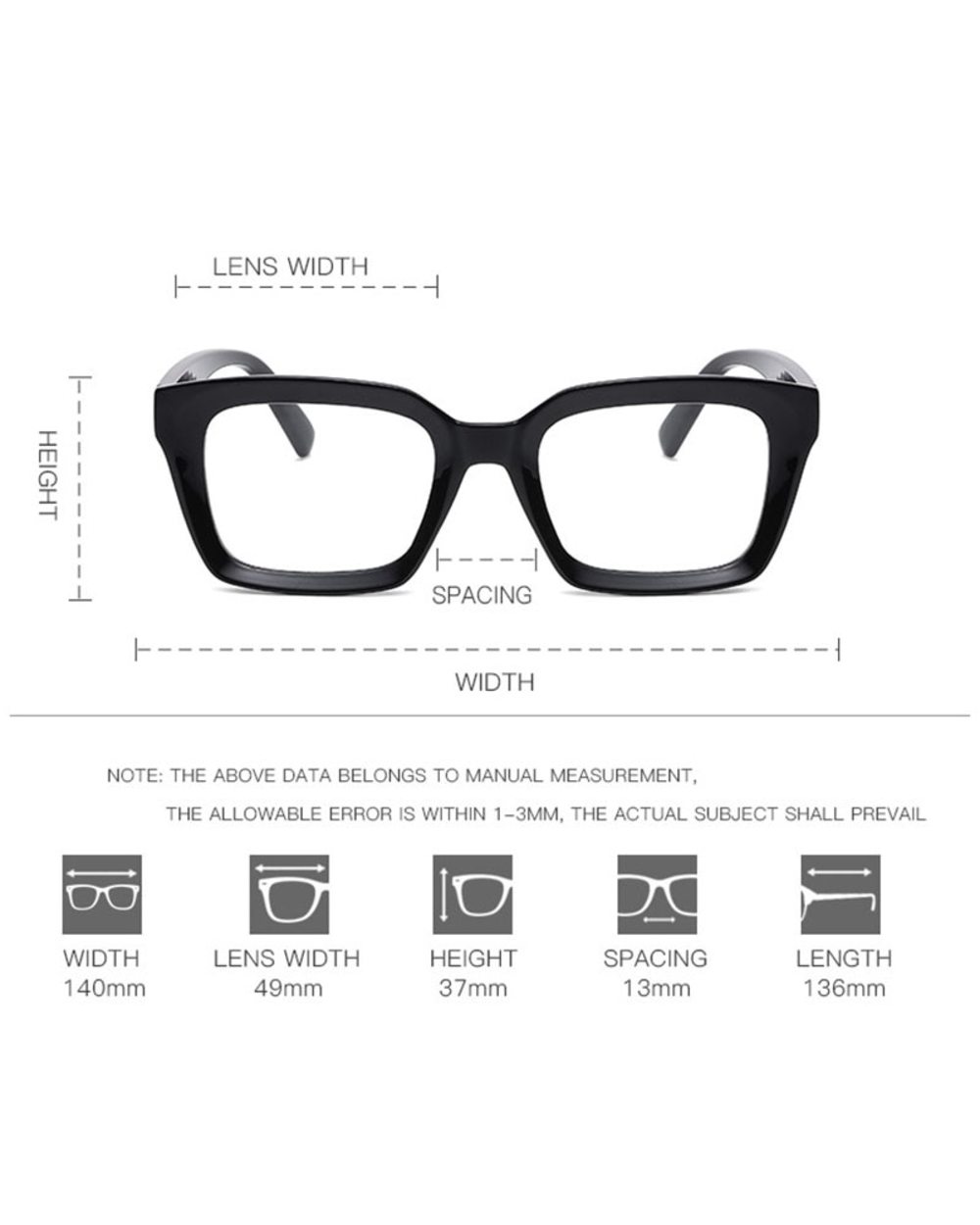 Fashion Reading Glasses Women 2022 New Square Anti Blue Light Presbyopia Eyegalsses Vintage Computer Optical Eyewear +1 front-4