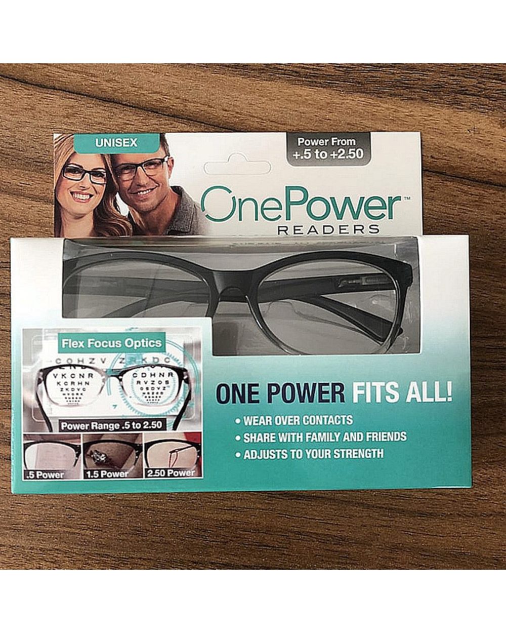 Adjustable Multifocal Reading Glasses Focus Auto Adjusting Optic One