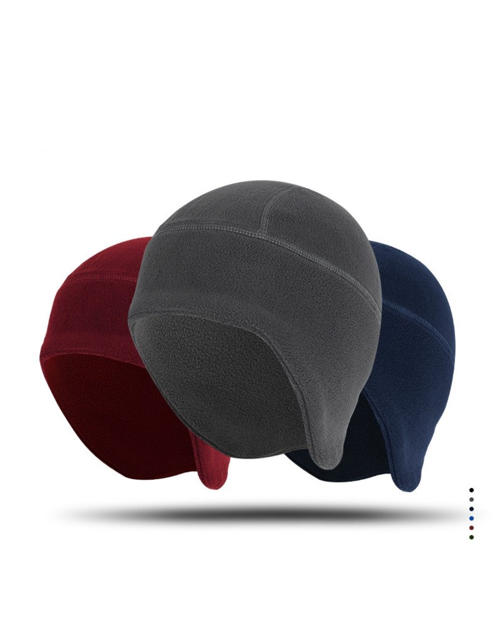Winter Warm Outdoor Ear Protection Fleece Sports Hat Bike Cycling Cap Running Jogging Skiing Hair Band Earmuffs Men Wom front-0