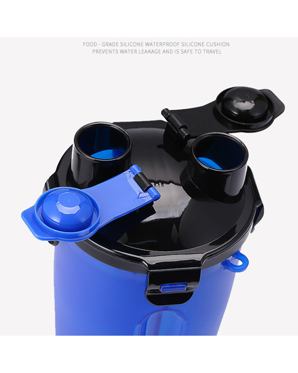 Pet Outdoor Portable Water Food Cup Multifunctional Cat And Dog Travel Cup Portable Dog Water Cup front-1