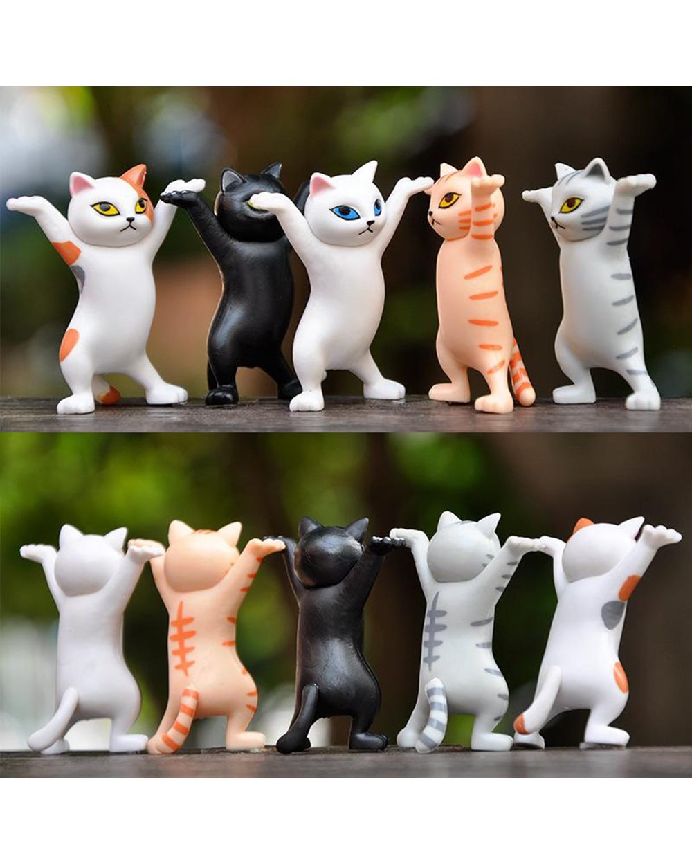 mainecoon Cat Bookshelf Stand Pen Holder Carrying Coffin Kitty Toy Ornaments Cat Statue Sculpture Home Decor front-1