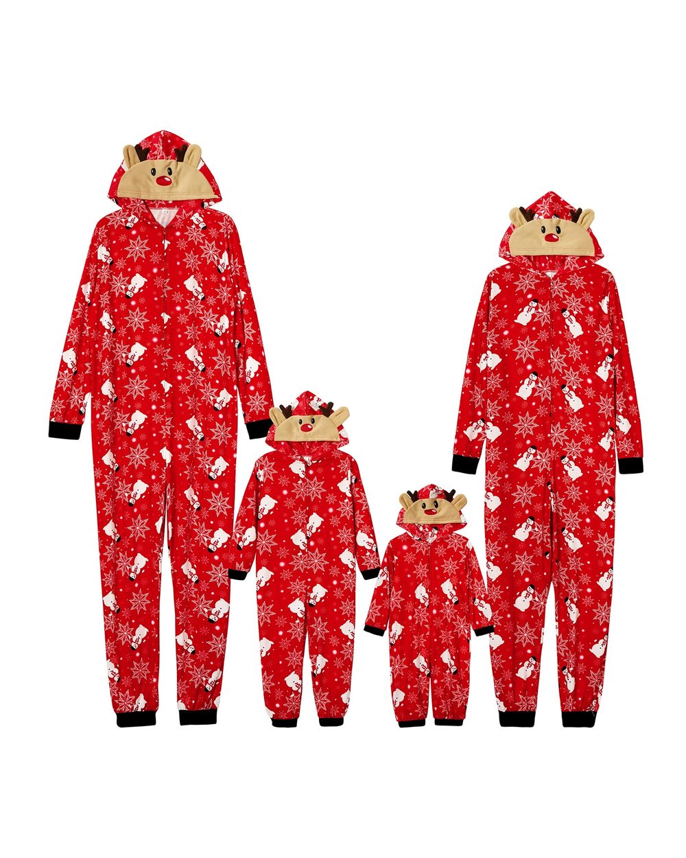 2021 Christmas Family Matching Kids Blanket Sleepers Children Pajamas Cartoon Onesies For Boys Girls Jumpsuits Kigurumi front-0