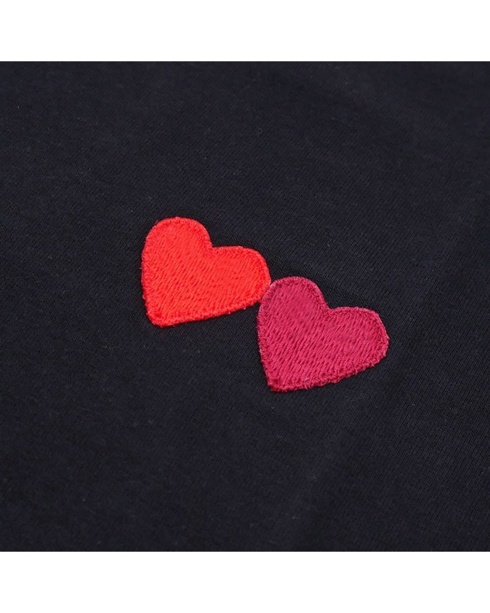 Have eyes Fashion Couple Fits T Shirt 2020 Casual Embroidery Love-Heart Sweet T-shirt Casual Summer Outfits For Man An front-5