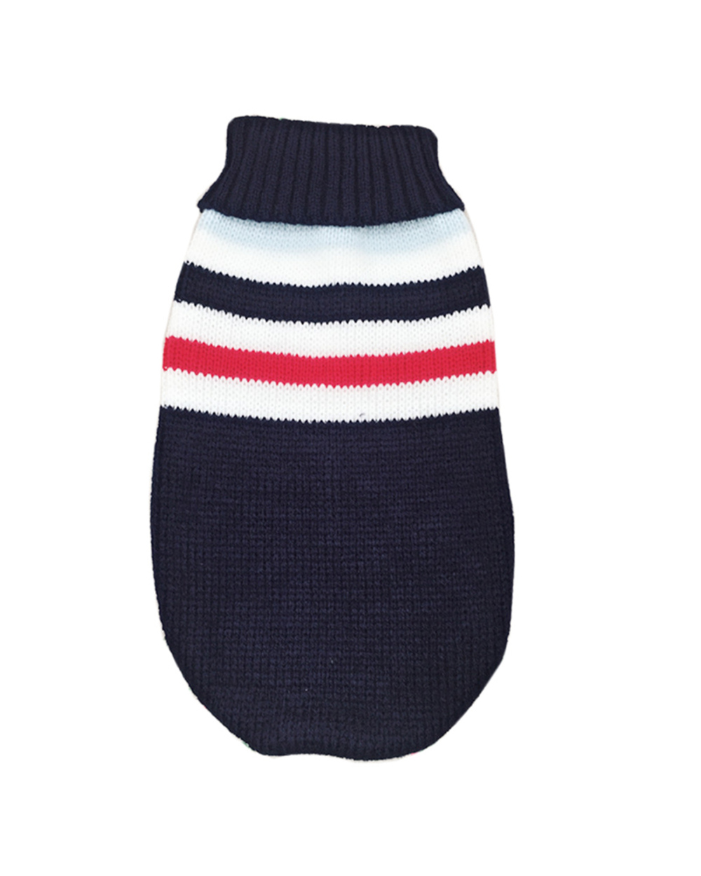 Stripe French Bulldog Dog Pullover Sweater Winter Warm Pet Clothes For Small Dogs Sphinx Pug Puppy Sweatshirt Dogs Pets front-5