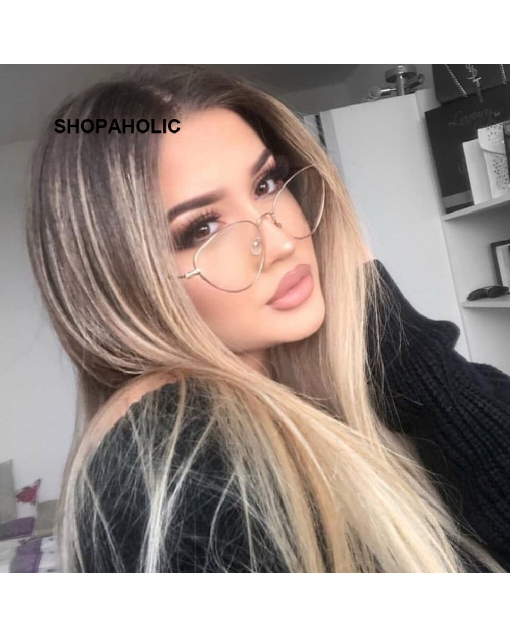 2020 New Cat Eye Glasses Frame Women Brand Designer Cateye Optical Eyeglasses Ladies Fashion Retro Clear Glasses front-0