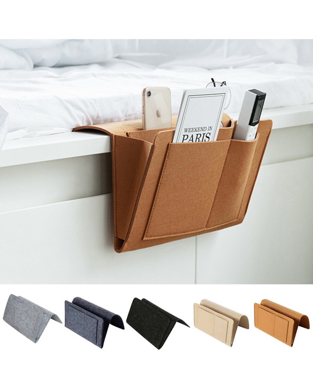 (Clearance Sale - 49% OFF) Storage Bag with Pockets Hanging Organizer front-0