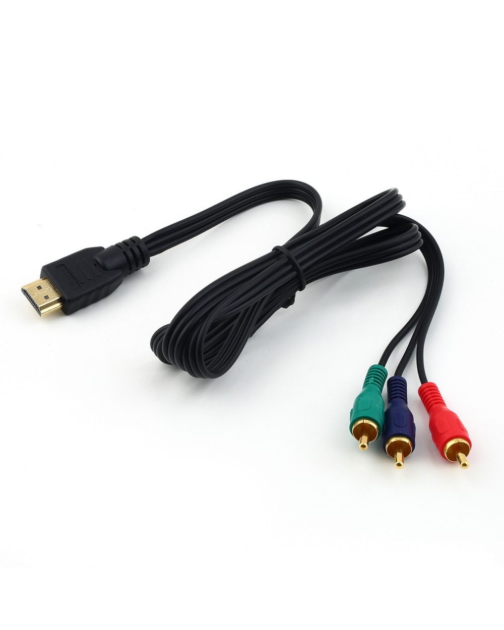 HDMI-compatible To 3RCA 3-RCA Video Component Connection Cable front-0