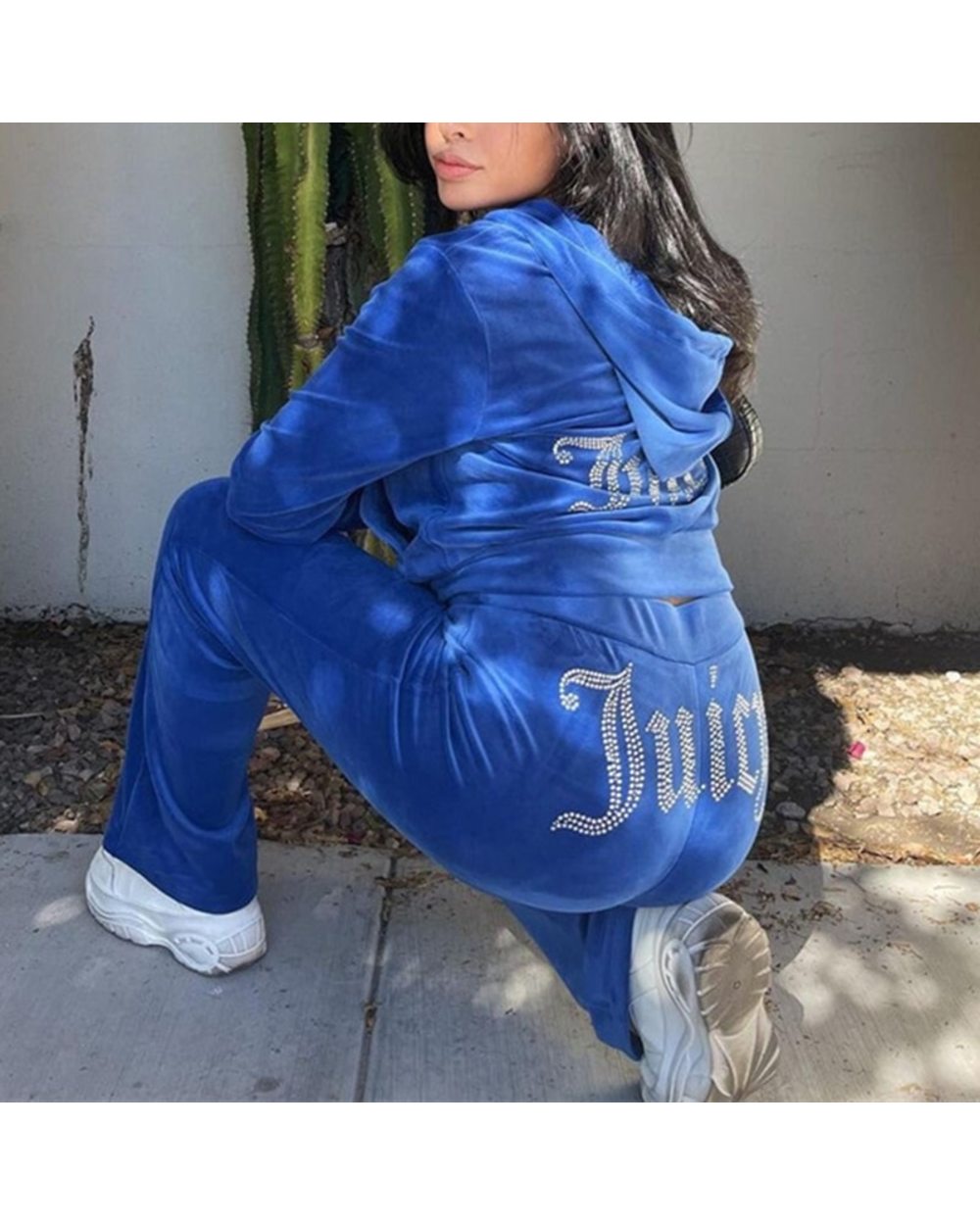 Juicy Tracksuit Women Velvet Juicy Tracksuit Coutoure Couture Track