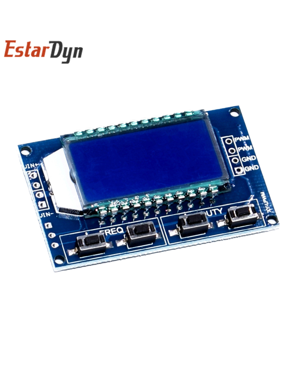 1Hz-150Khz Signal Generator Module Adjustable Pwm Pulse Frequency Function Generator Duty Cycle Ttl Lcd Display 5V Dc 1 front-2
