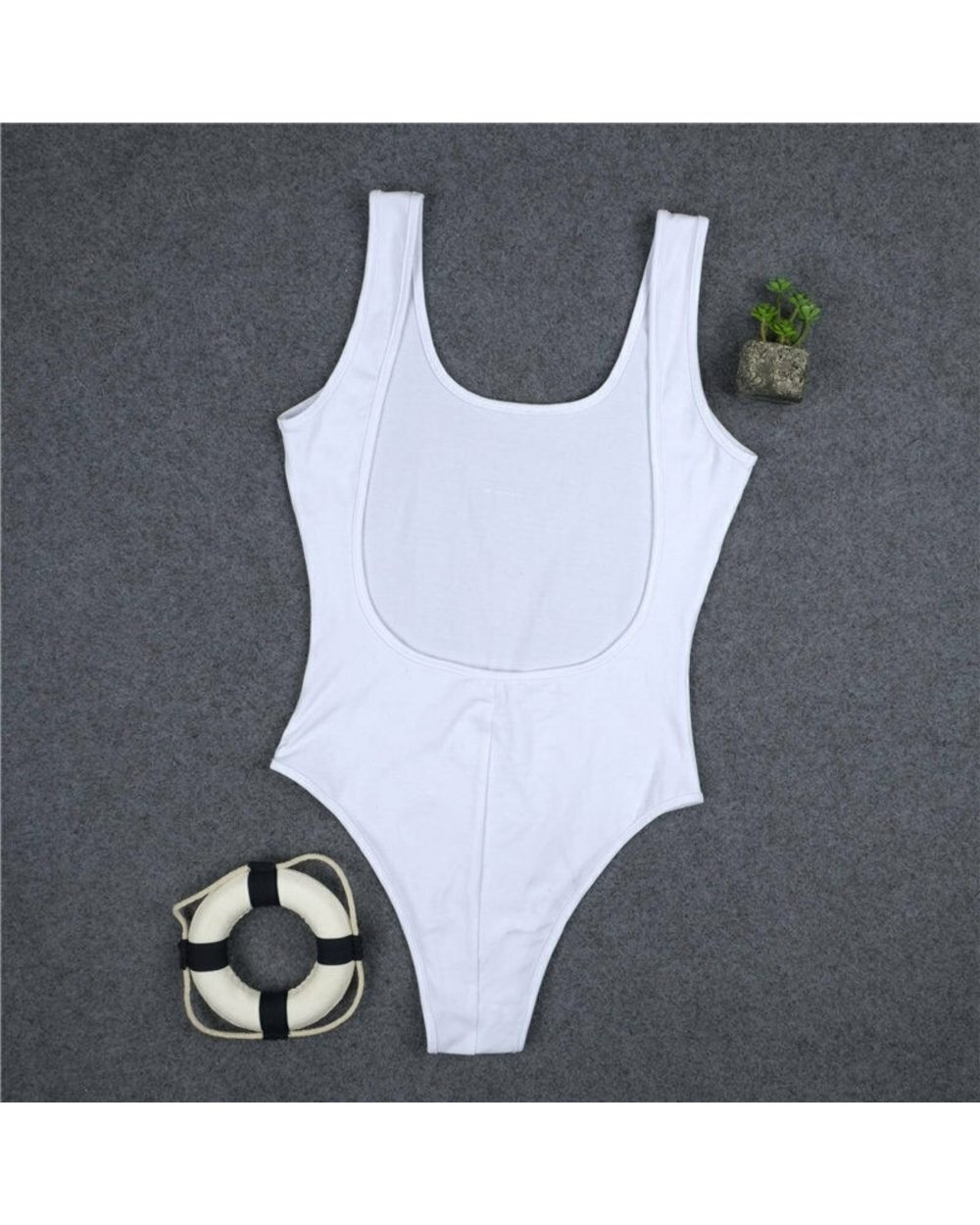 2019 Neu Frauen-Dame Bodysuit Stretch Trikot Sleeveless Bodycon Tops Jumpsuit front-0