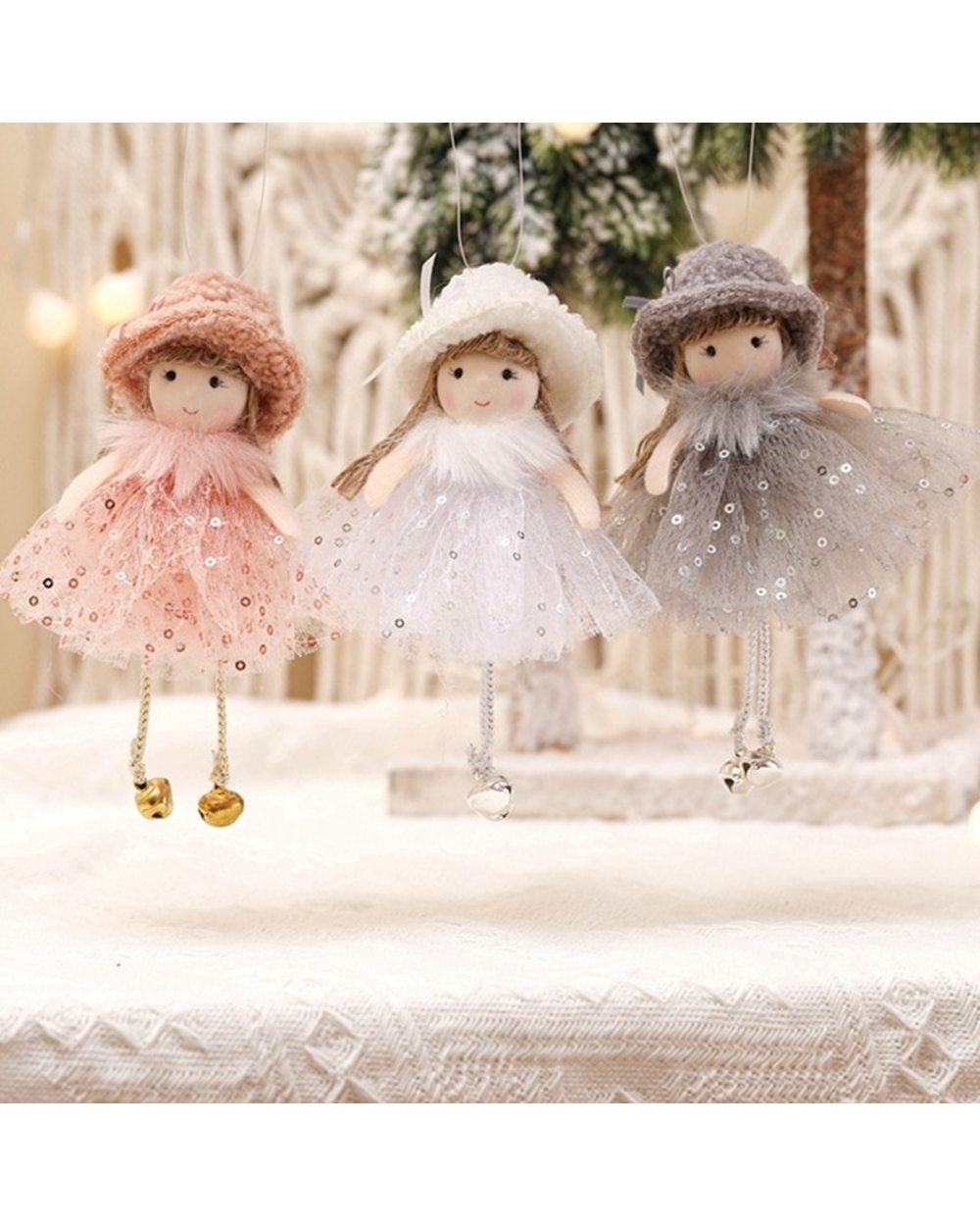 Christmas Angel Pendants Christmas Tree Decorations front-3