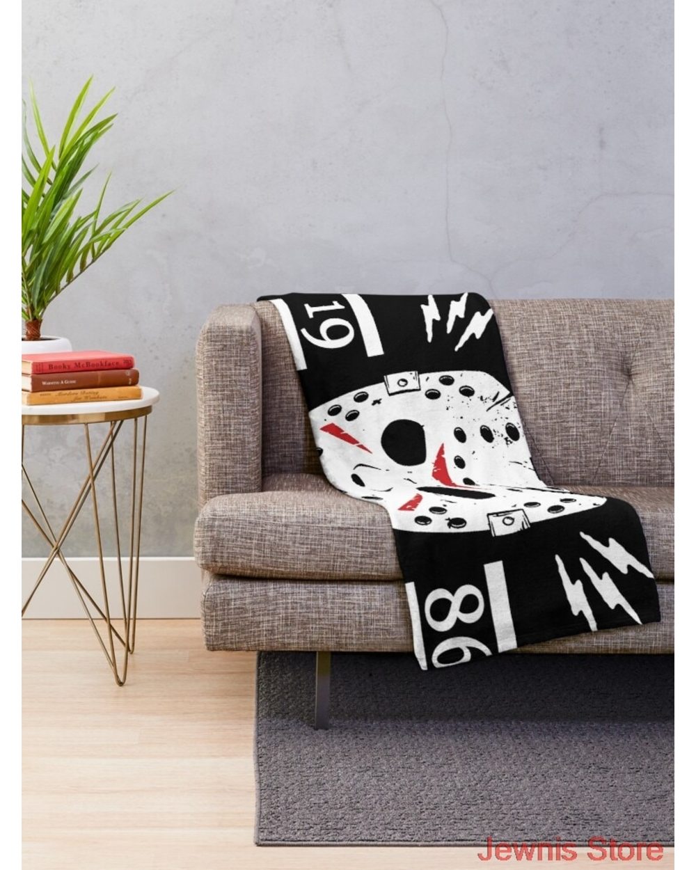 Team Jason Throw Blanket Throws for Girls Boys Children's Kids Adult Gift Home Bedroom Decoration Flannel front-1