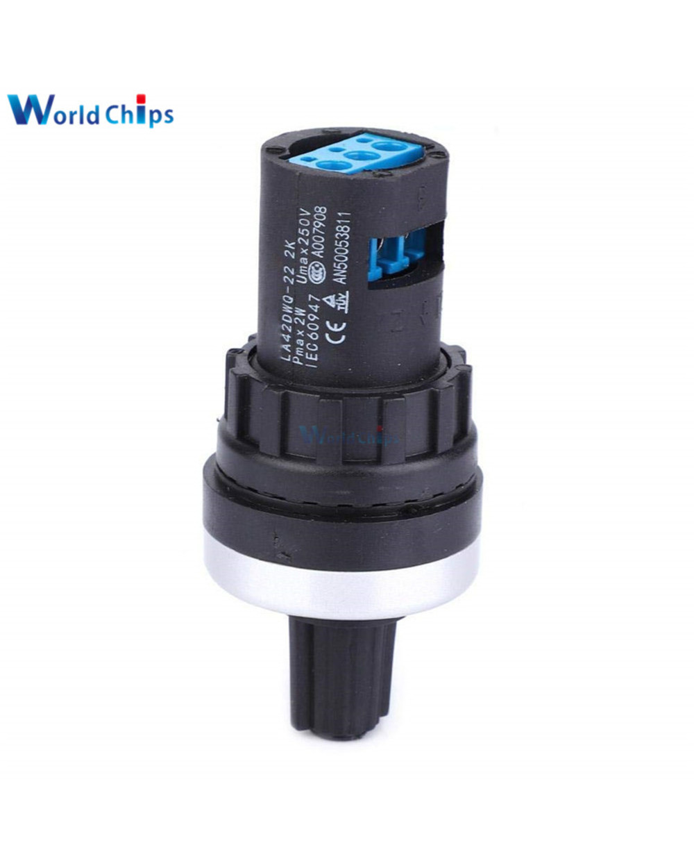 La42dwq-22 1K 2K 5K 10K 20K 50K Ohm 22Mm Diameter Pots Rotary Potentiometer Converter Governor Inverter Resistance Spee front-5