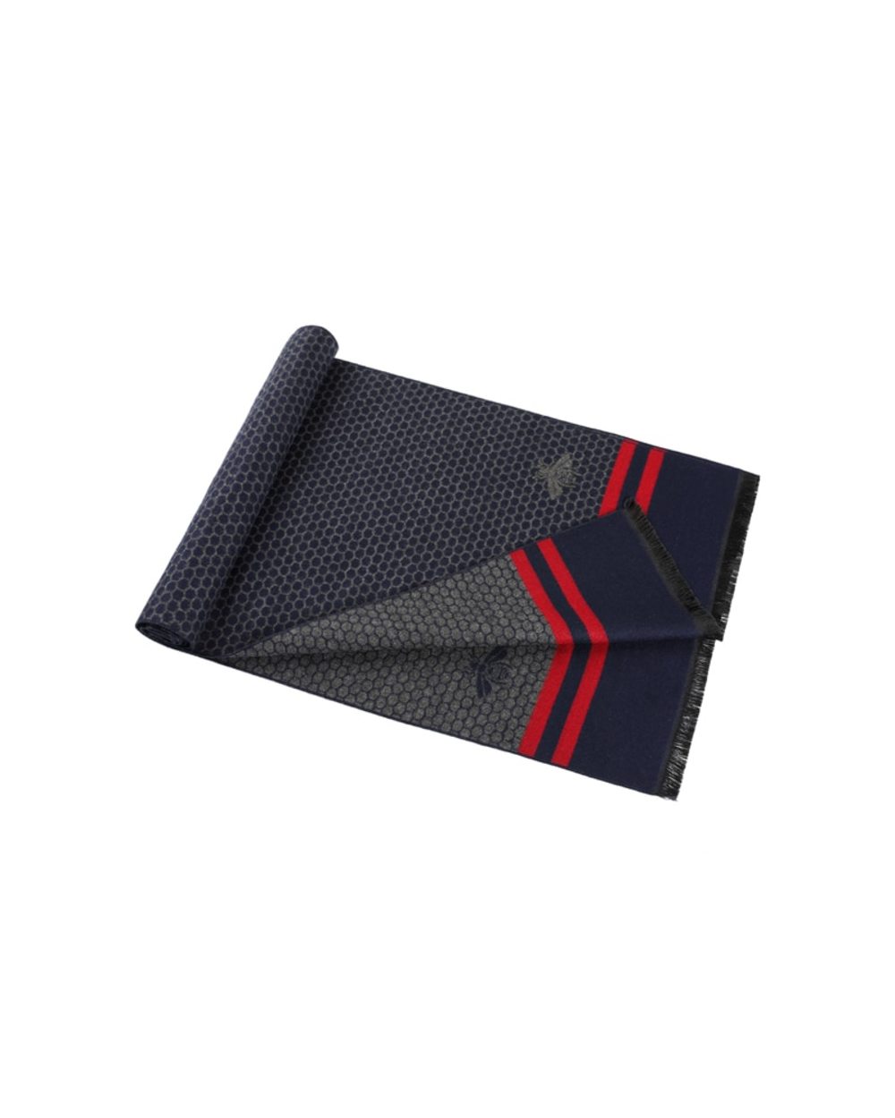 Couverture Fashion Design Bee Men Scarf Brand Luxury Business Casual Cachecol Cashmere Cotton Mens Shawl Wrap Winter S front-5