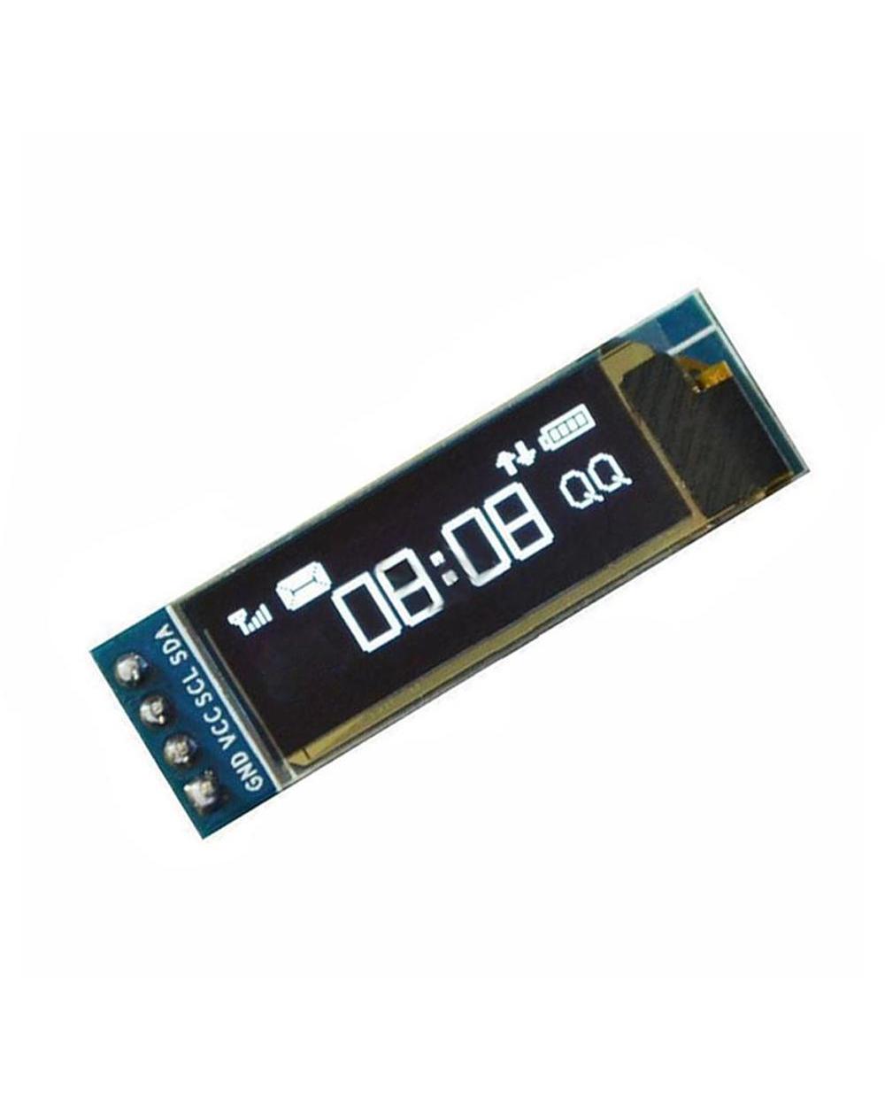 New 0.96/0.91Inch Oled Lcd Screen Board Iic I2c White Blue Oled Display Module 128X32 Ssd1306 Driver Ic Dc 3.3V 5V For front-3