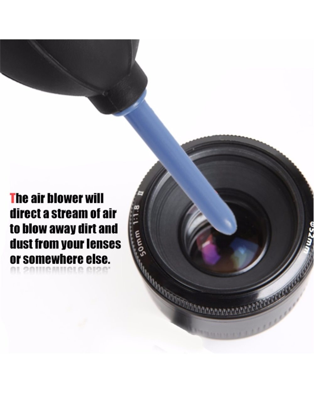 1 Set Cloth Brush and Air Blower In Digital Camera Cleaning kit front-2