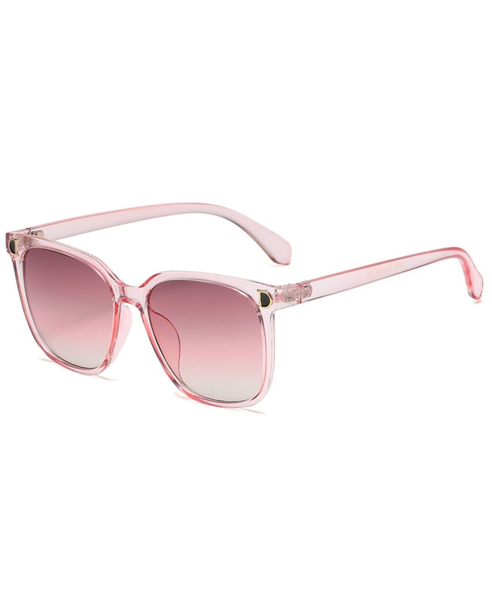 Fashion Oversized Sunglasses Woman Brand Designer Vintage Square Sun Glasses Female Big Frame Gradient Shades Oculos De front-4