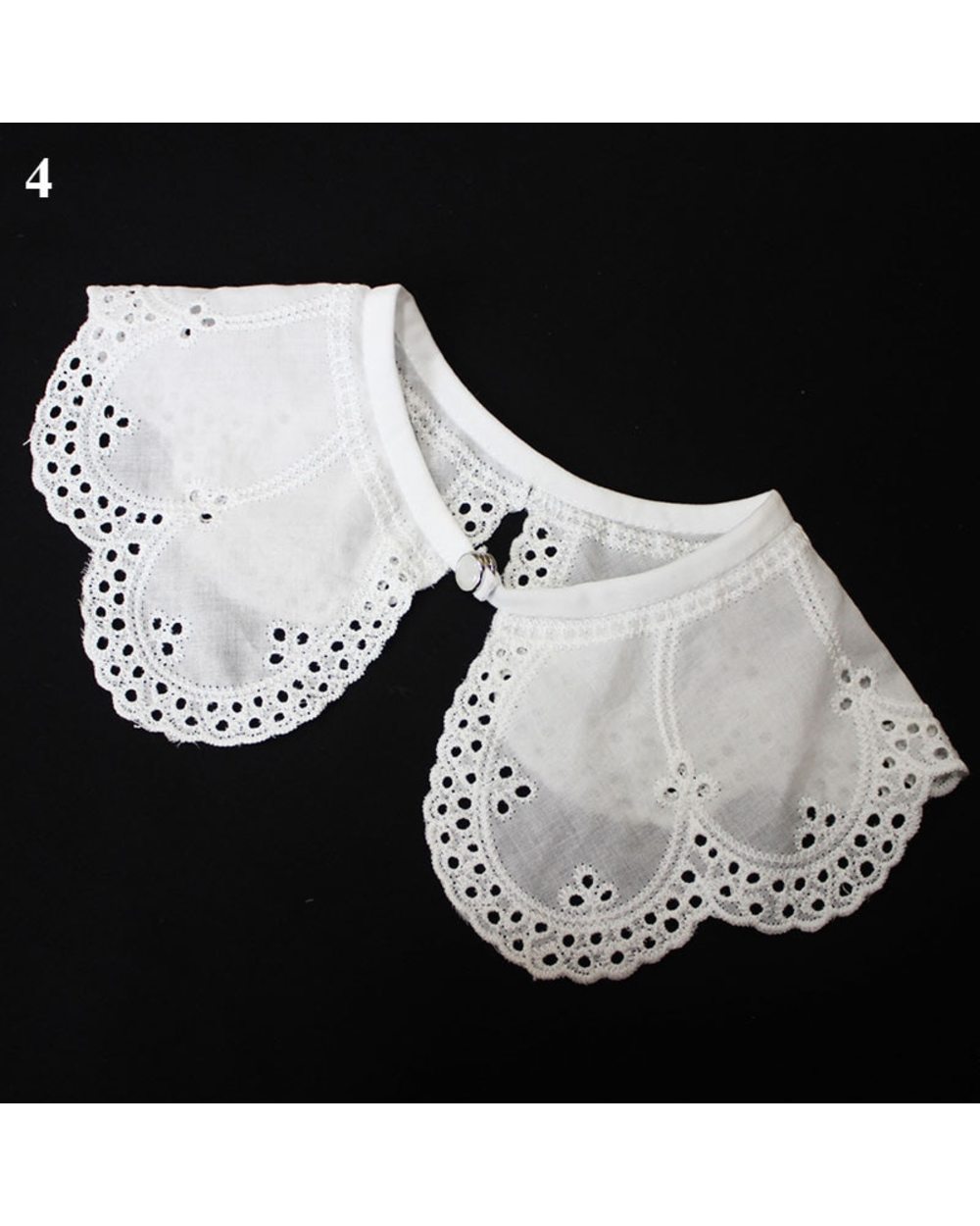 Decorative Embroidered Fake Collar European And American Style New White Shawl Doll Fake Collar Female Shirt False Coll front-5