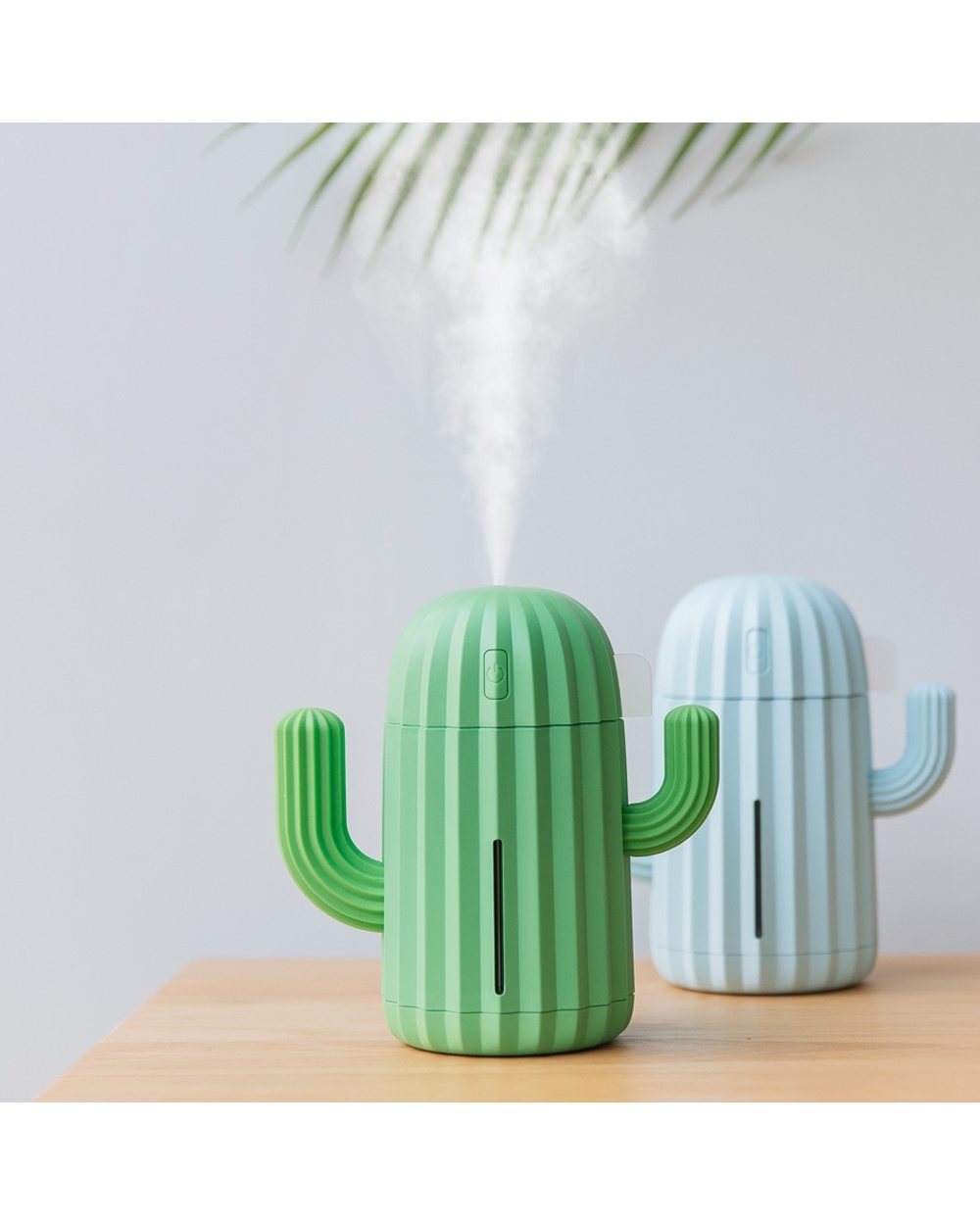 Wireless Air Humidifier 1200Mah Cactus Rechargeable Portable Aromatherapy Essential Oil Diffuser Battery Humidificador front-1