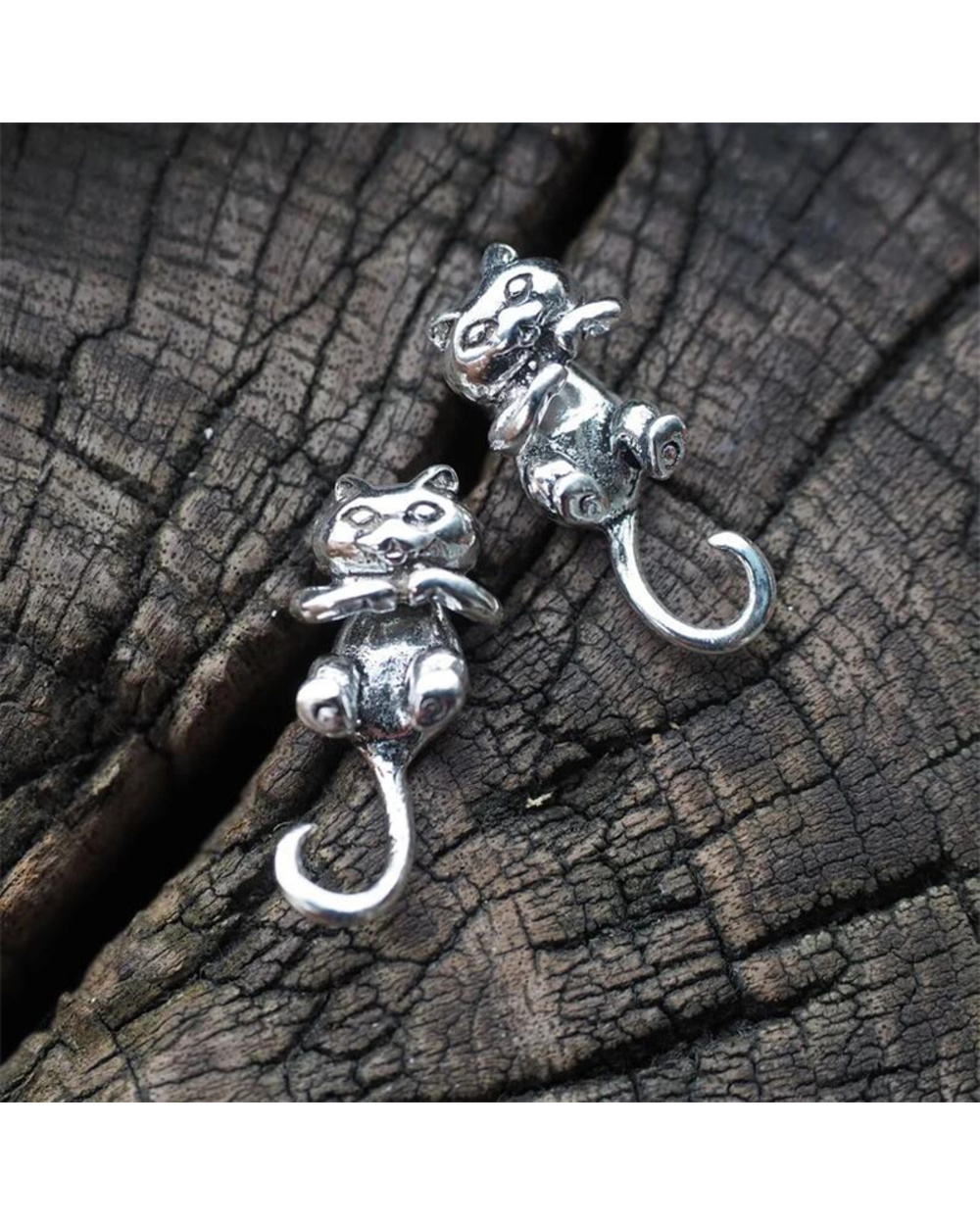 Cute Frog Earrings front-3
