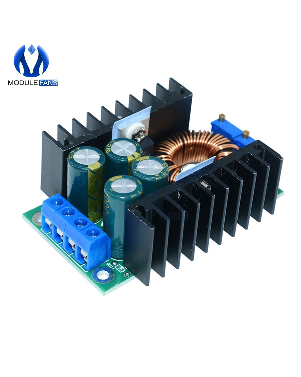 9A 300W Step Down Buck Converter 5-40V To 1.2-35V Xl4016 Dc-Dc Power Supply Transformer Voltage Regulator 3.3V 5V 12V 2 front-0