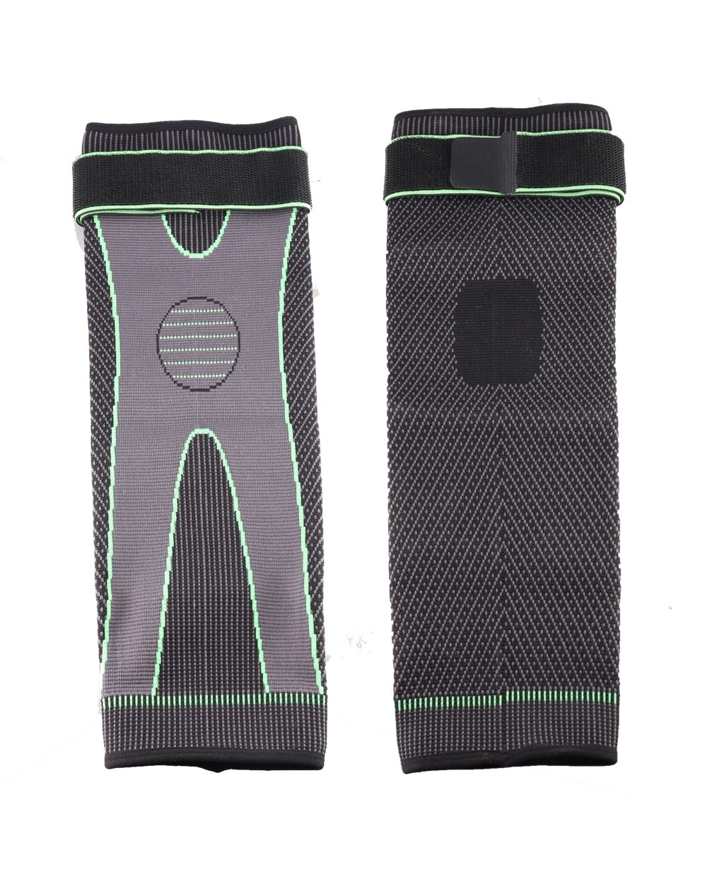 Elasticity Long Knee Protector Brace Leg Sleeve Knee Pads front-3