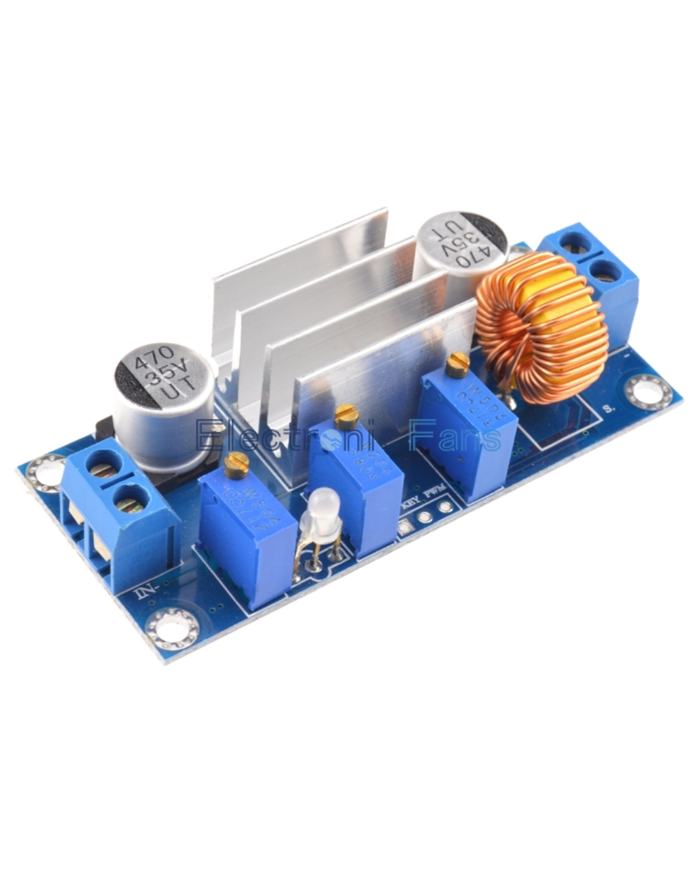 Automatic Protection! 5A Max Dc-Dc Xl4005 Step Down Buck Power Supply Module Adjustable Cc/Cv Lithium Charge Board For front-2