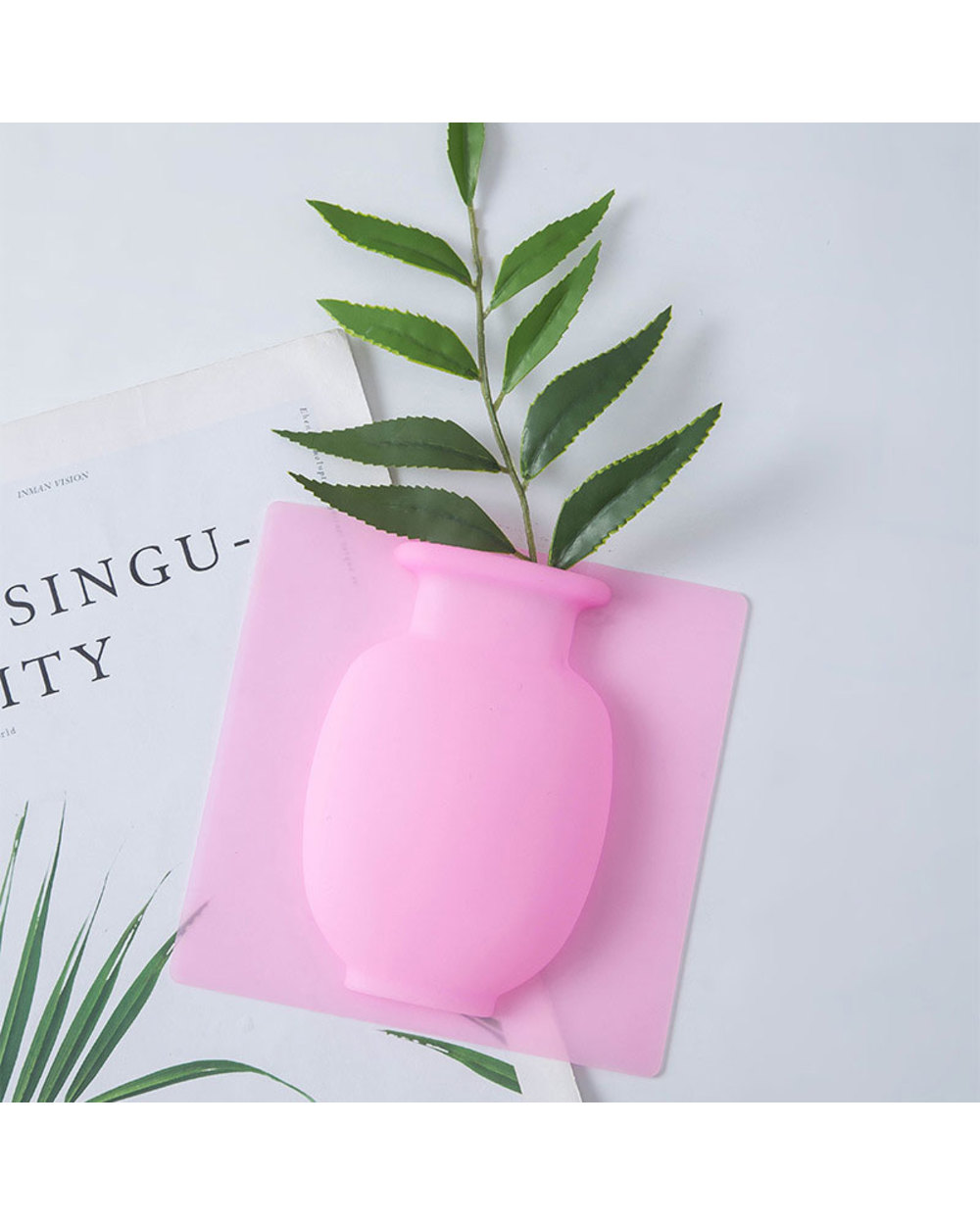 Silicone Sticky Vase front-5